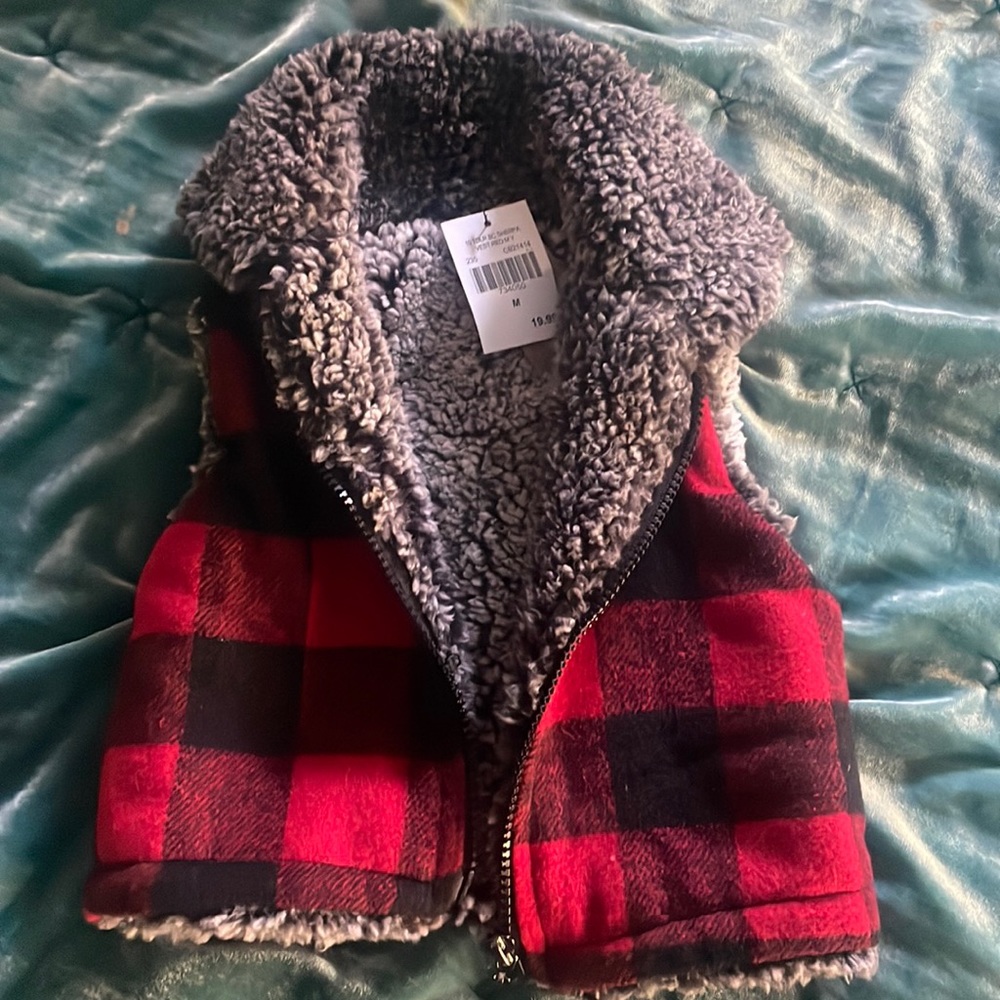 Toddler Sherpa vest